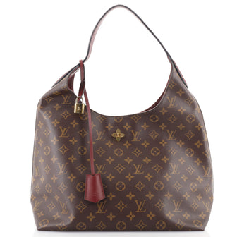 Louis Vuitton Flower Hobo Monogram Canvas
