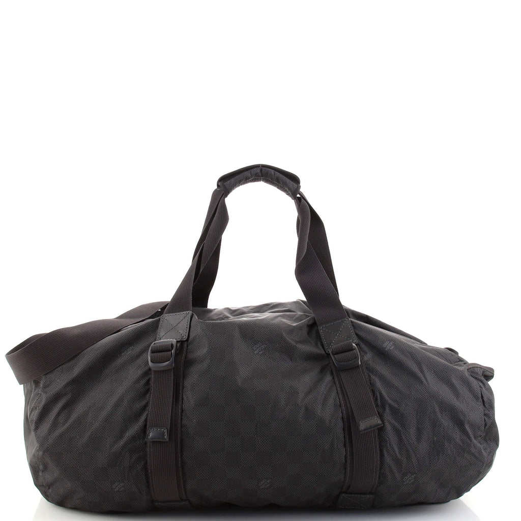 Louis Vuitton Aventure Practical Duffle Bag Damier Nylon Black 16310616