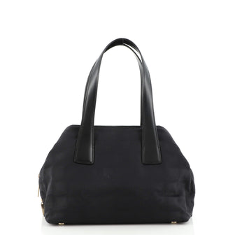 Chanel Travel Line Zipped Shoulder Bag Nylon Medium