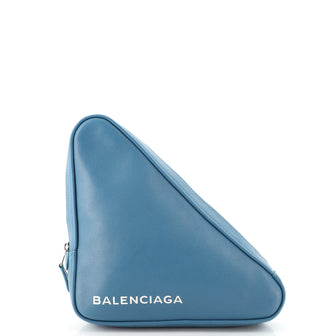 Balenciaga Triangle Pouch Leather Medium