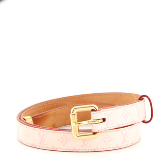 Louis Vuitton Belt Monogram Canvas Thin