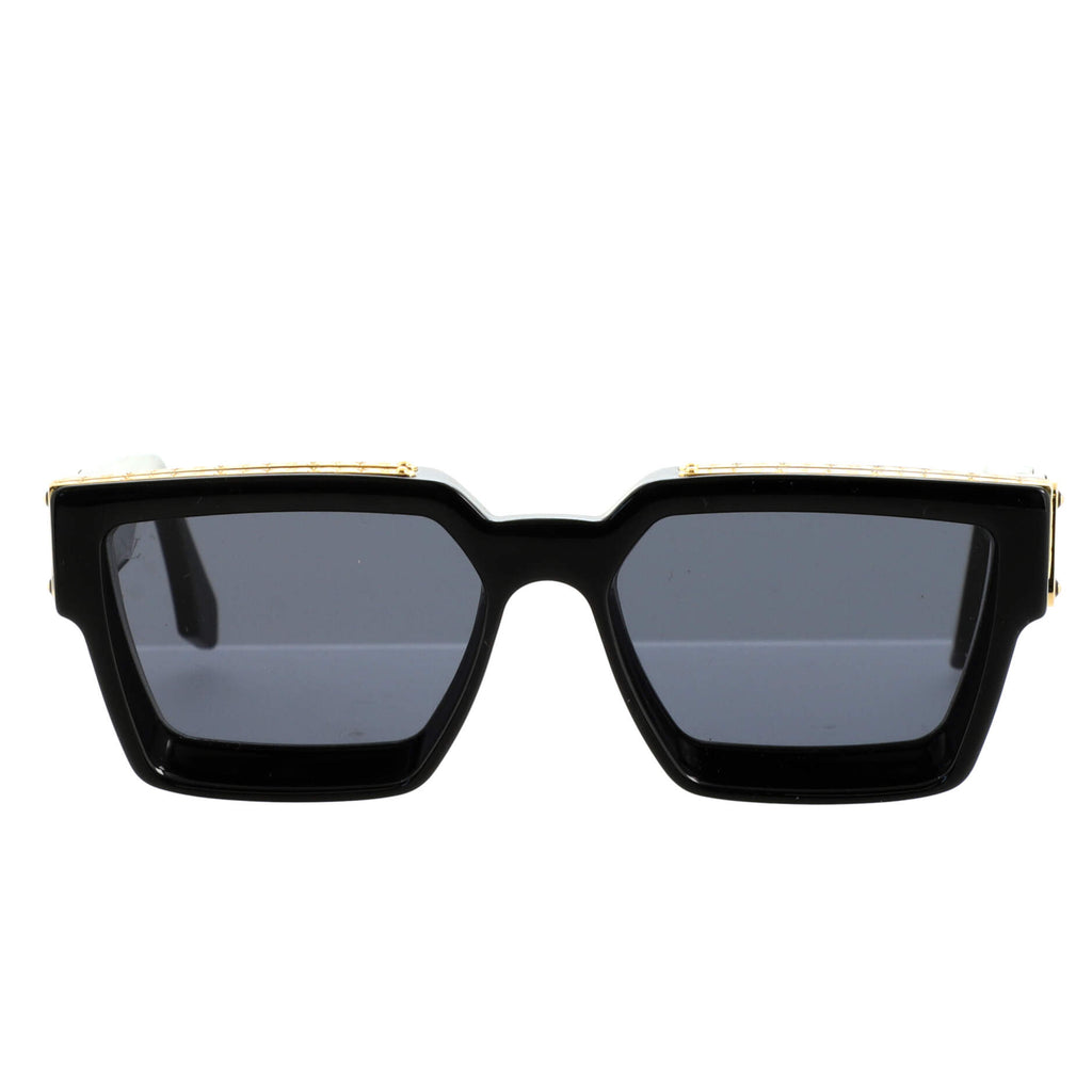 Louis Vuitton 1.1 Millionaires Square Sunglasses Acetate Black 1713711