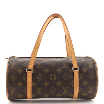 Louis Vuitton Papillon Handbag Monogram Canvas 26