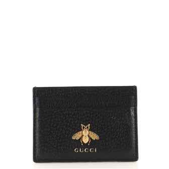 Gucci Animalier Card Holder Leather