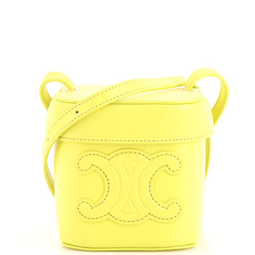 Celine Cuir Triomphe Box Bag Leather Small