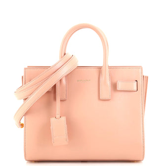 Saint Laurent Sac de Jour Bag Leather Nano