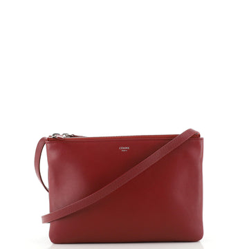 Celine Trio Crossbody Bag Leather Small