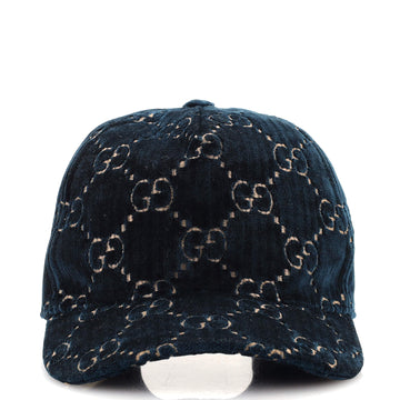 Gucci Baseball Cap GG Velvet
