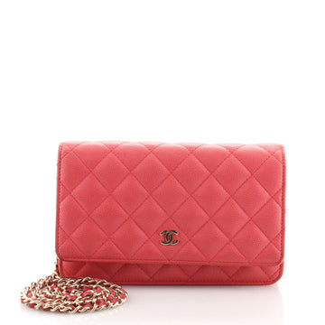 Chanel Wallet on Chain Quilted Caviar