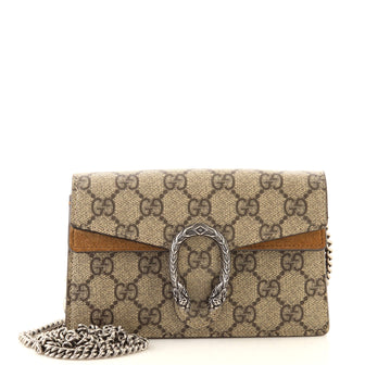 Gucci Dionysus Bag GG Coated Canvas Super Mini