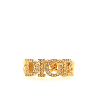 Christian Dior Dio(r)evolution Chain Ring Metal with Crystals