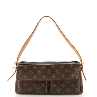 Louis Vuitton Viva Cite Handbag Monogram Canvas MM