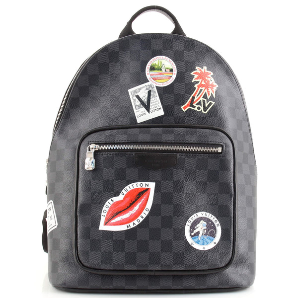 Louis Vuitton Josh Backpack Limited Edition World Tour Damier Graphite 176601