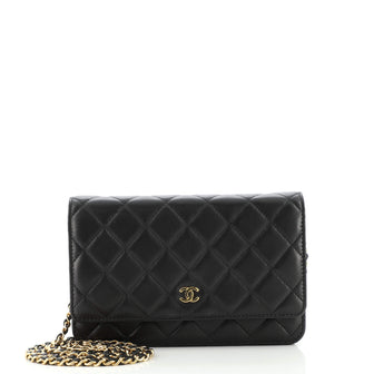 Chanel Wallet on Chain Quilted Lambskin