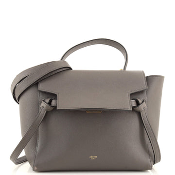 Celine Belt Bag Textured Leather Micro