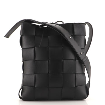 Bottega Veneta Cassette Messenger Bag Maxi Intrecciato Leather