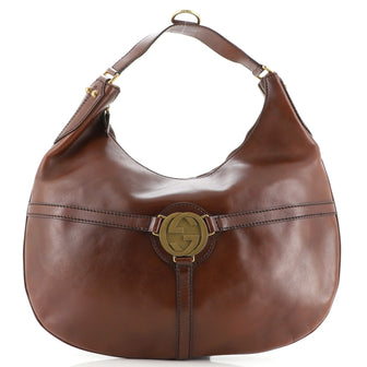 Gucci Reins Hobo Leather