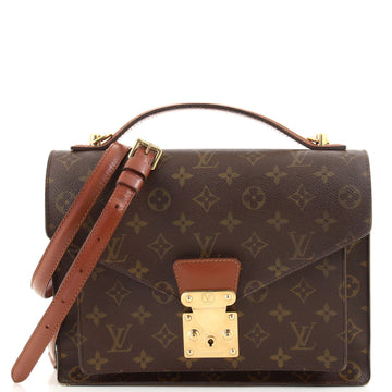 Louis Vuitton Monceau Handbag Monogram Canvas