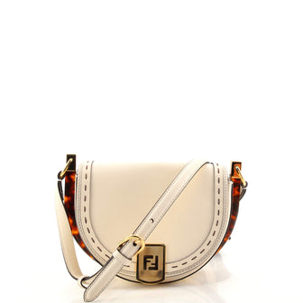 Moonlight Flap Bag Leather with Plexiglass Detail