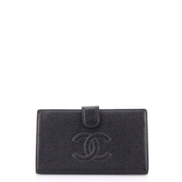 Chanel Timeless CC French Wallet Caviar Long