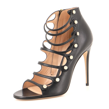 Gucci Women's Aneta Ladder Strap Pumps Leather