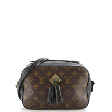 Louis Vuitton Saintonge Handbag Monogram Canvas with Leather