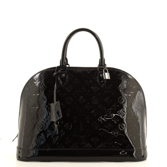 Louis Vuitton Alma Handbag Monogram Vernis GM