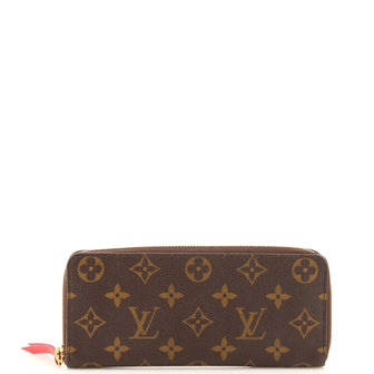 Louis Vuitton Clemence Wallet Monogram Canvas