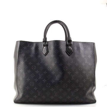 Louis Vuitton Grand Sac Bag Monogram Eclipse Canvas
