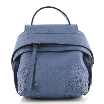 Tod's Studded Wave Backpack Leather Mini