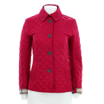 Burberry Women's Button-Up Jacket Quilted Polyester Blend