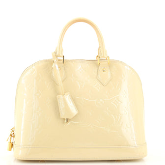 Louis Vuitton Alma Handbag Monogram Vernis PM