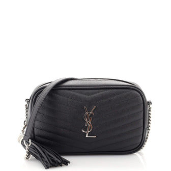 Saint Laurent Lou Camera Bag Matelasse Chevron Leather Mini