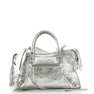 Balenciaga City Giant Studs Bag Leather Small