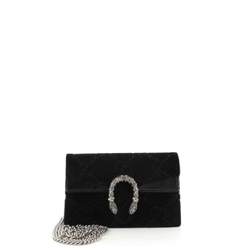 Gucci Dionysus Bag GG Velvet Super Mini
