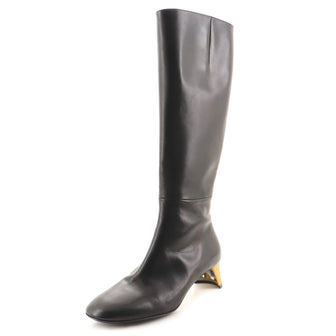Gucci Women's Arielle Knee High Boots Leather