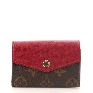 Louis Vuitton Sarah Multicartes Wallet Monogram Canvas