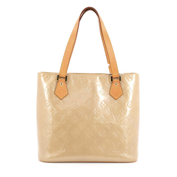 Louis Vuitton Houston Handbag Monogram Vernis Neutral