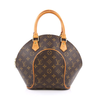 Louis Vuitton Ellipse Bag Monogram Canvas PM Brown