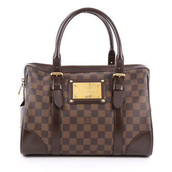 Louis Vuitton Berkeley Handbag Damier Brown