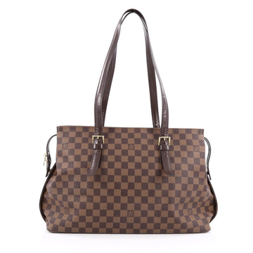 Louis Vuitton Chelsea Handbag Damier Brown