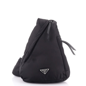Prada Zip Sling Backpack Re-Nylon