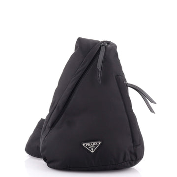 Prada Zip Sling Backpack Re-Nylon