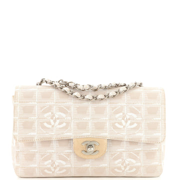Chanel Travel Line Flap Bag Nylon Medium