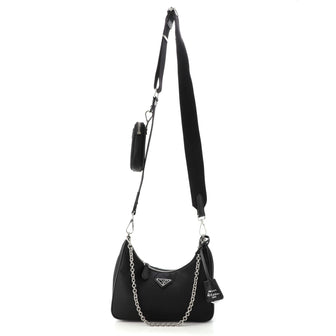Prada Re-Edition 2005 Shoulder Bag Tessuto Small
