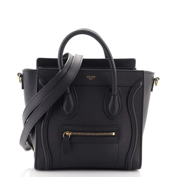 Celine Luggage Bag Smooth Leather Nano