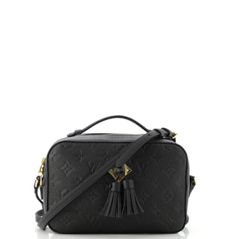 Louis Vuitton Saintonge Handbag Monogram Empreinte Leather