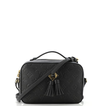 Louis Vuitton Saintonge Handbag Monogram Empreinte Leather