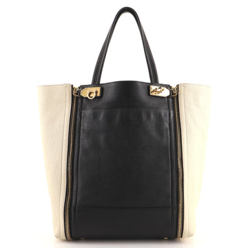Salvatore Ferragamo Suzanne Tote Pebbled Leather