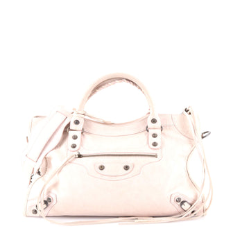 Balenciaga City Classic Studs Bag Leather Medium